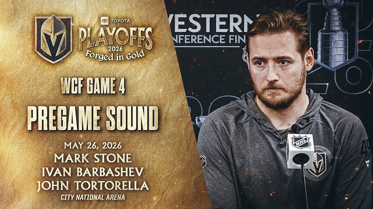 🎥 WCF Game 4 PREGAME SOUND: Stone, Barbashev & Tortorella