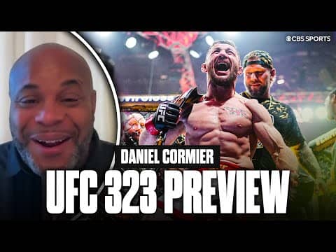 Daniel Cormier Previews UFC 323: Dvalishvili vs Yan 2 | UFC Moves to Paramount+ in 2026