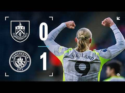 HIGHLIGHTS! City go top with narrow victory over Burnley | Burnley 0-1 Man City | Premier League
