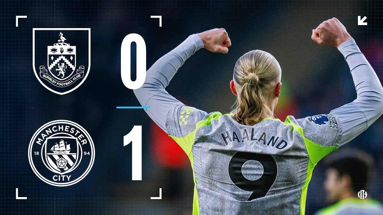 HIGHLIGHTS! City go top with narrow victory over Burnley | Burnley 0-1 Man City | Premier League