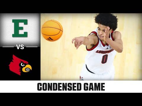 Eastern Michigan vs. Louisville Condensed Game | 2025-26 ACC Men's Basketball