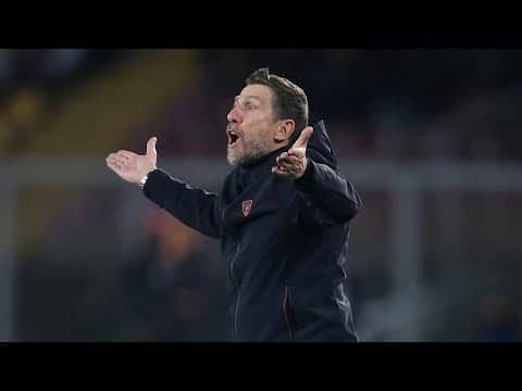 Mister Di Francesco presenta Lecce-Parma