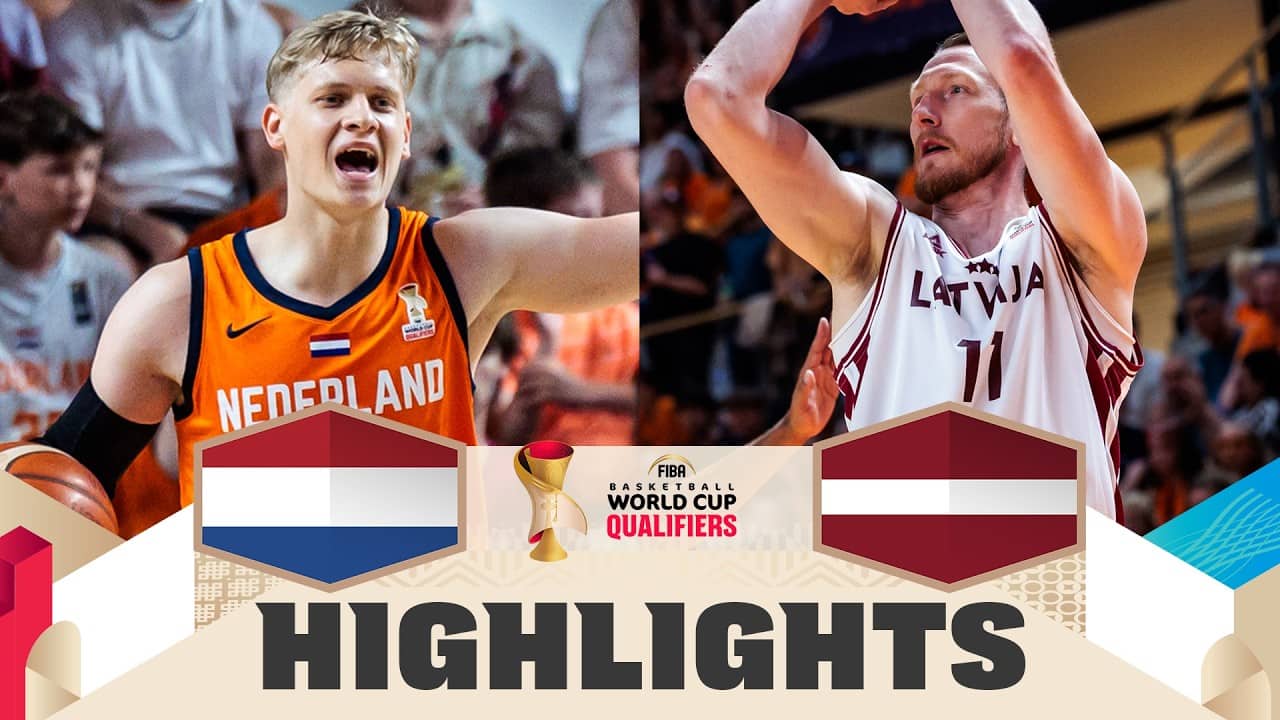 Netherlands 🇳🇱 v Latvia 🇱🇻 | Highlights | FIBA Basketball World Cup 2027 European Qualifiers