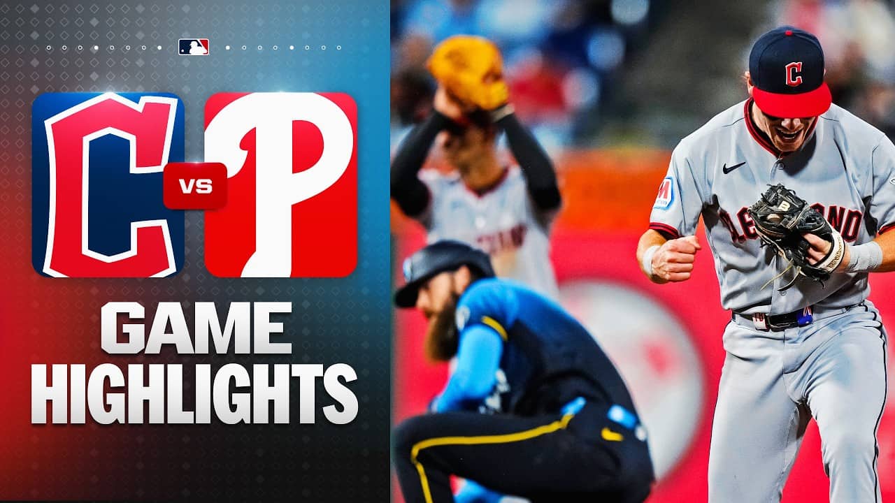 Guardians vs. Phillies Game Highlights (5/22/26) | MLB Highlights