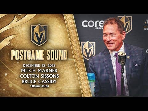 🎥 POSTGAME SOUND: Marner, Sissons & Cassidy