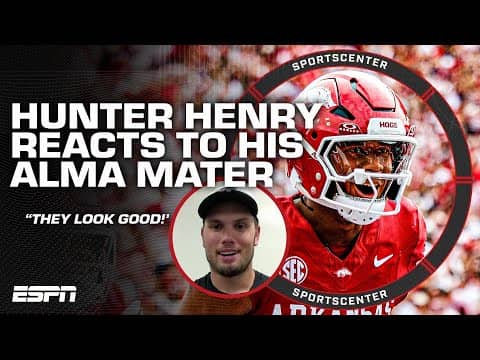 Arkansas 'LOOK GOOD' so far! - Former Razorback Hunter Henry | SportsCenter