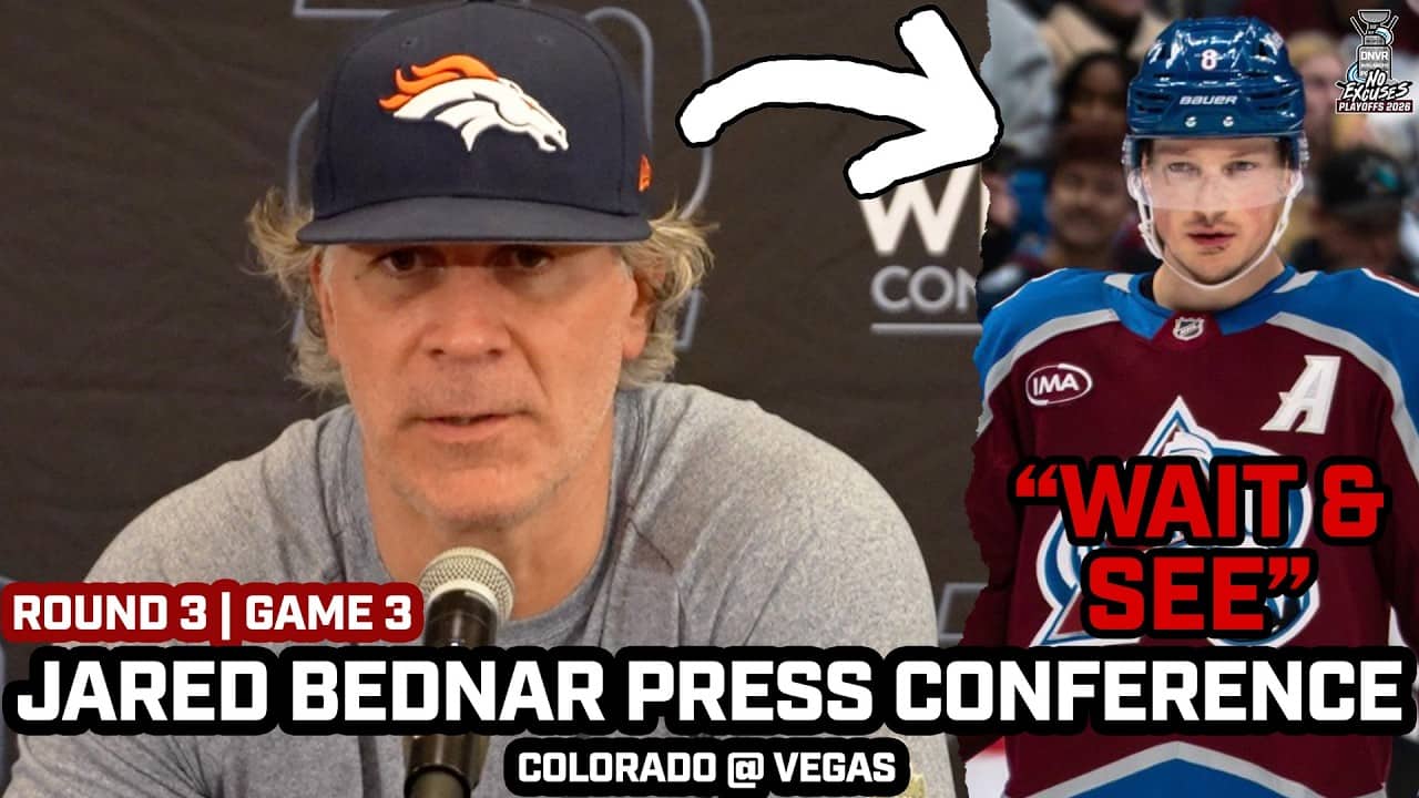 Jared Bednar Give INTERESTING Cale Makar & Goalie Answers + More Before HUGE Game 3 @ Vegas