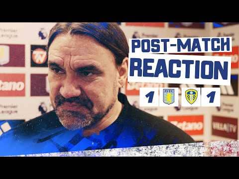 “A quality performance” | Daniel Farke reaction | Aston Villa 1-1 Leeds United