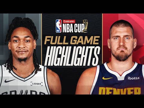 SPURS at NUGGETS | EMIRATES NBA CUP 🏆 | FULL GAME HIGHLIGHTS | November 28, 2025