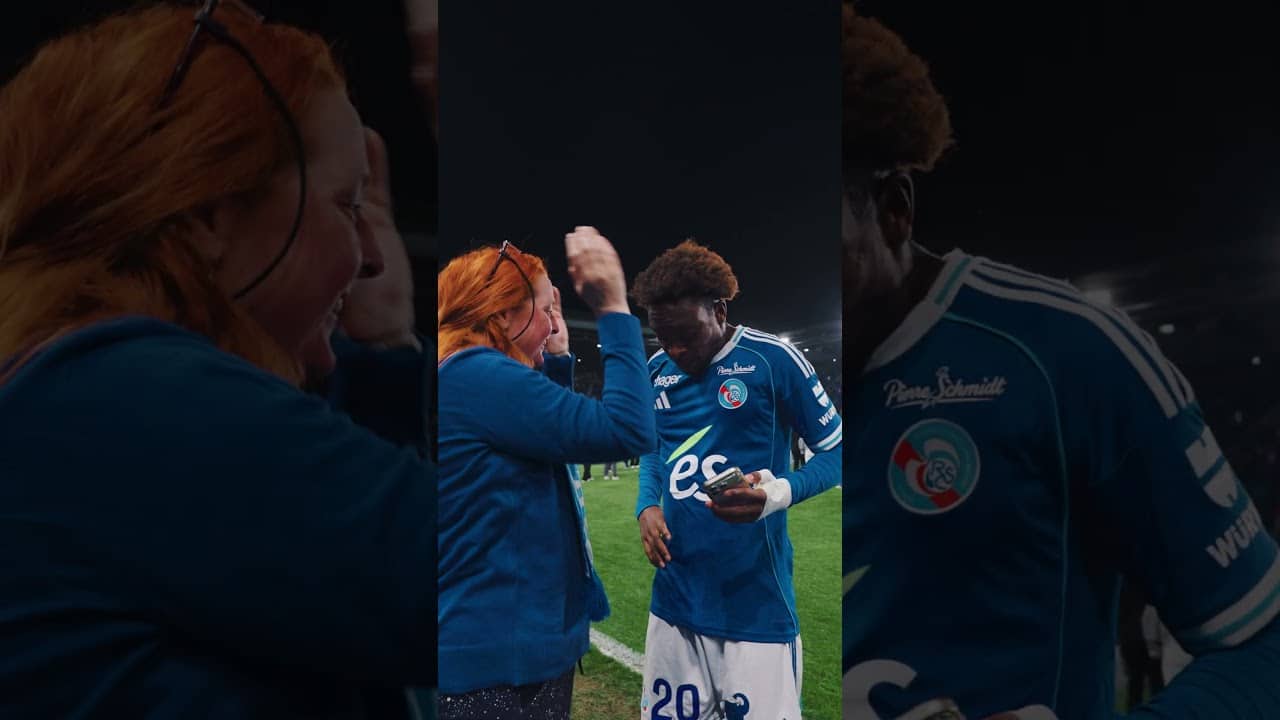 De la D7 anglaise à la Meinau, pour suivre Martial Godo 😍🇨🇮