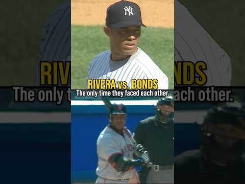 Mariano Rivera vs. Barry Bonds, at the peak of their powers. 🐐 vs. 🐐