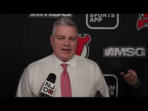 Coach Keefe speaks ahead of Devils' final home game of the season tonight vs. Ottawa