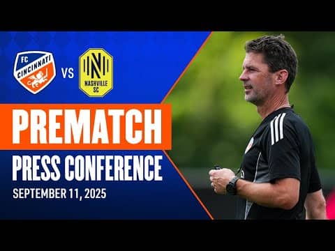 Prematch Press Conference | Head Coach Pat Noonan | 9/11/25
