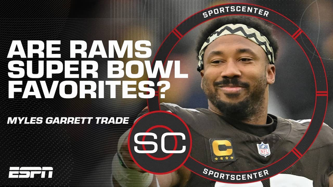 Ryan Clark says the Rams are 'No. 1 in the entire NFL' after  Myles Garrett trade 👀 | SportsCenter