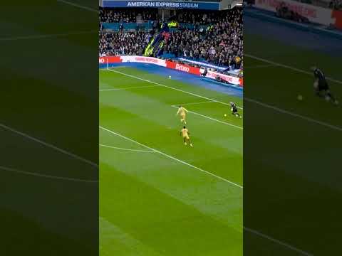 Jørgen Strand Larsen was loving it at the Amex 🤣 #premierleague #norway #crystalpalace