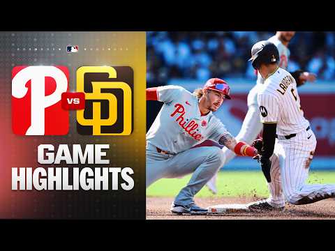 Phillies vs. Padres Game Highlights (5/25/26) | MLB Highlights