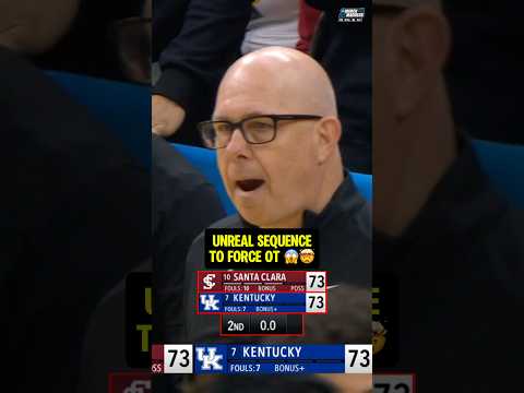 KENTUCKY SENDS IT TO OT ON INSANE HALF-COURT SHOT. 🤯🤯