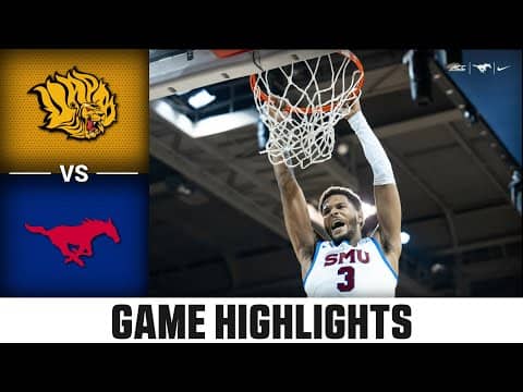 Arkansas – Pine Bluff vs SMU Game Highlights | 2025-26 ACC Men's Basketball