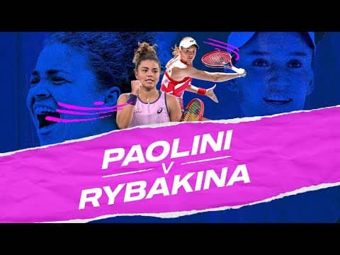 LIVE | Jasmine Paolini v Elena Rybakina | Practice Match | Opening Week | Australian Open 2026