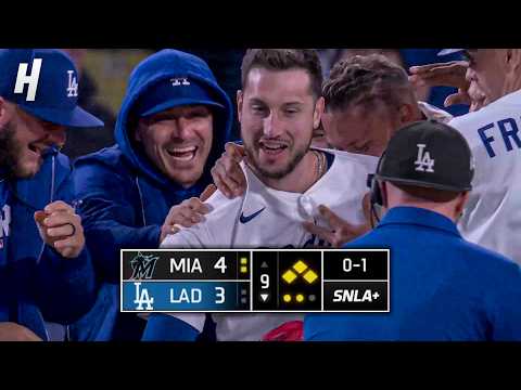 Kyle Tucker WALKS IT OFF for the Dodgers vs Marlins! 😱🔥