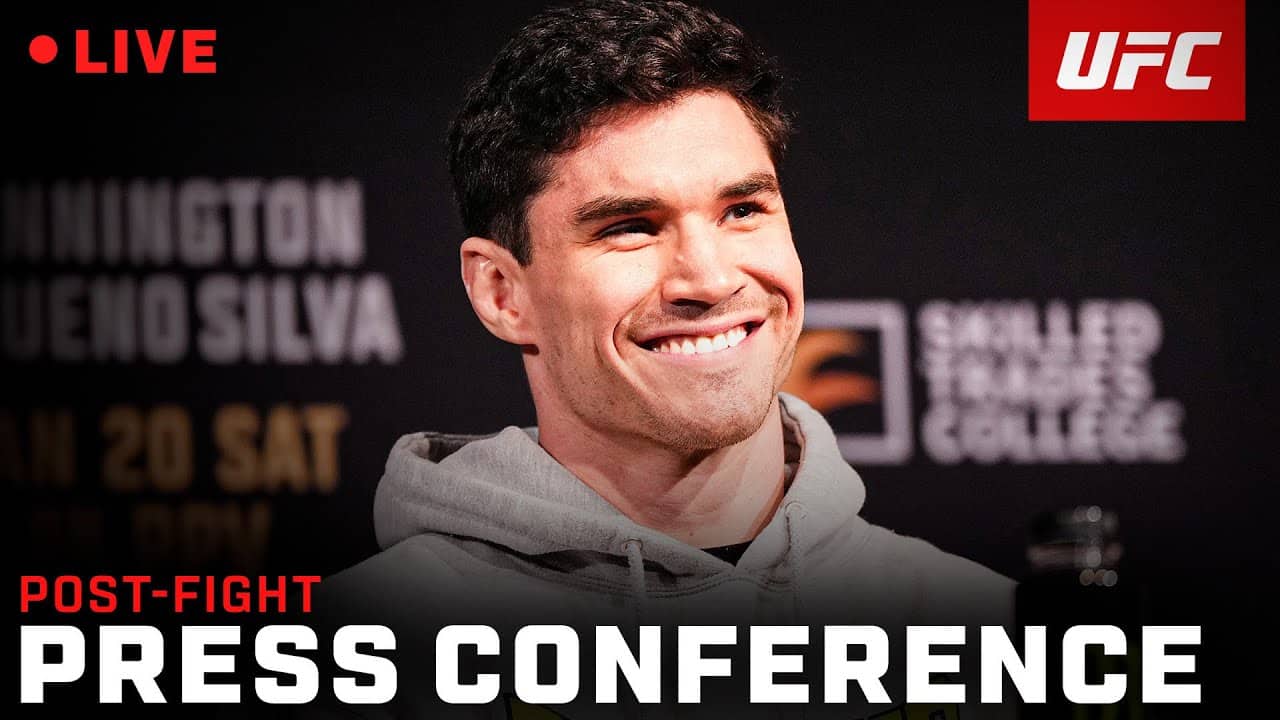 🔴 UFC Winnipeg: Post-Fight Press Conference