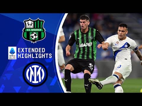 Sassuolo vs. Internazionale: Extended Highlights | Serie A | CBS Sports Golazo