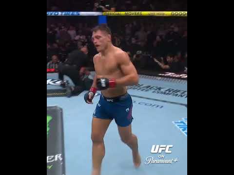DOBER WITH THE KO!! #ufc326