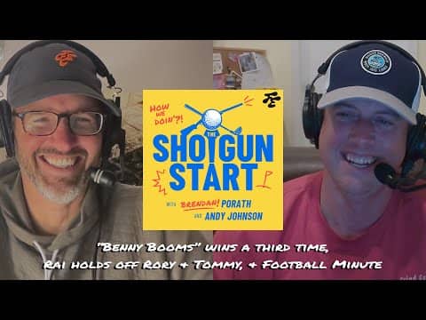 The Griffin scale, Circus LPGA finish, Football agonies | The Shotgun Start