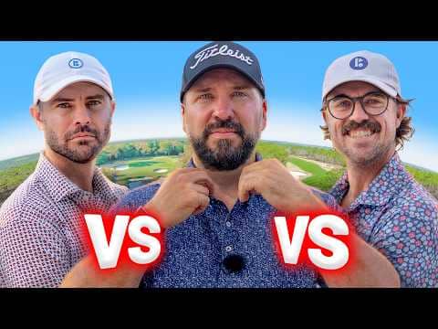 Peter Finch vs Wes Bryan vs George Bryan (18 Hole Match!)