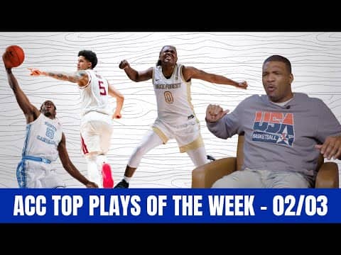 ACC Basketball Top Plays of the Week | Feb. 3, 2026