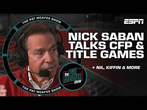 Nick Saban on coaching carousel CHAOS, CFP bye week, Lane Kiffin & more! 👏 | The Pat McAfee Show
