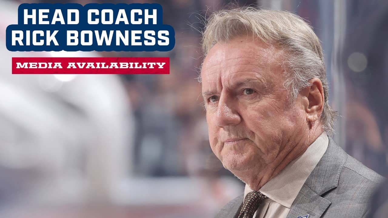 Head Coach Rick Bowness Speaks Ahead of Tomorrow Night's Matchup in Detroit | Media Availability