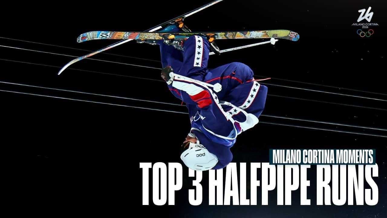 Ferreira for GOLD 🇺🇸 | Top 3 Men's Freestyle Skiing Halfpipe Runs | #MilanoCortina2026 Top Moments