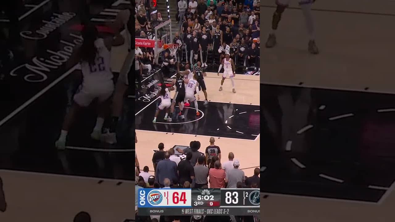 GO OFF STEPH #StephonCastle #Spurs #NBA #andone