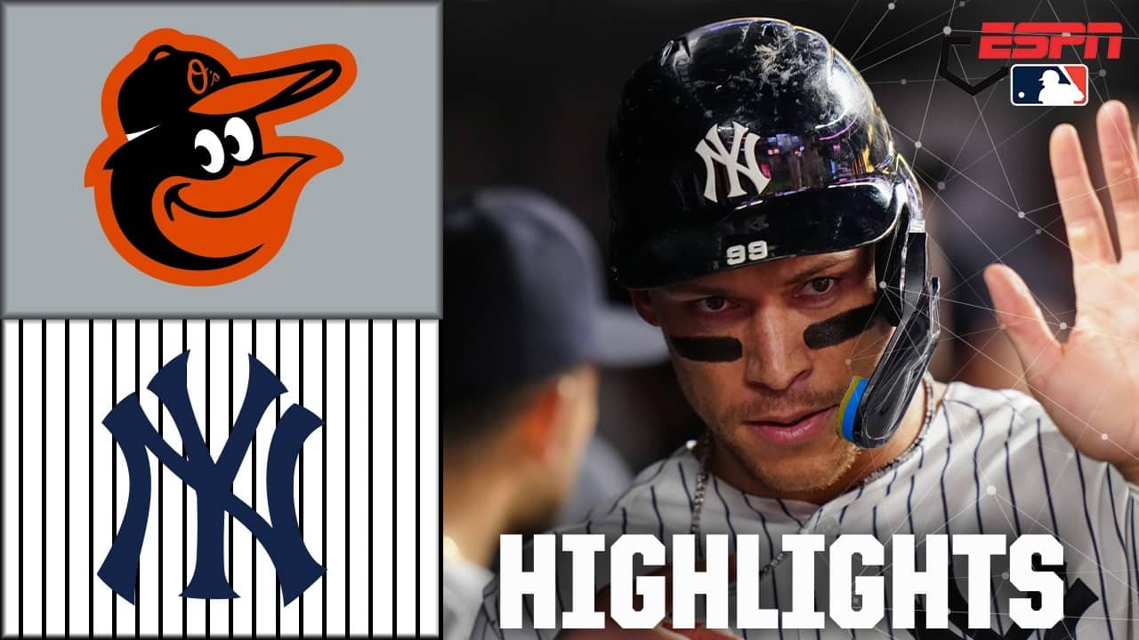 Baltimore Orioles vs. New York Yankees | Full Game Highlights | ESPN MLB