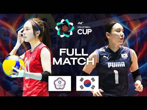 Taipei vs. Korea - Gold Match | AVC Women's Cup 2026