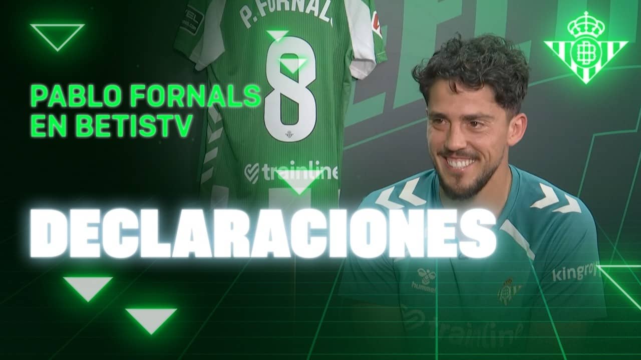 La entrevista de PABLO FORNALS con BetisTV 📺💚 | ENTREVISTA | Real BETIS Balompié