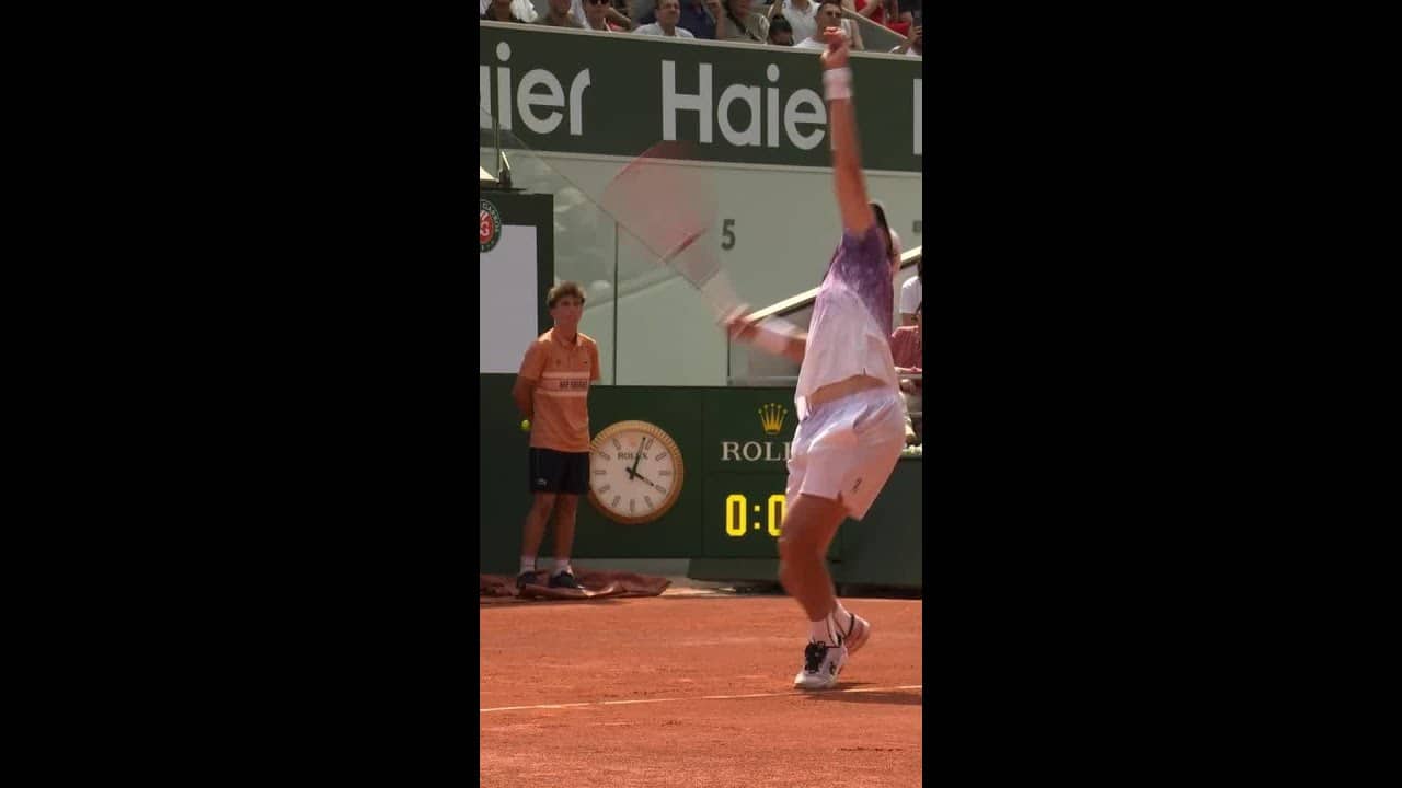The Novak Djokovic backhand™️  #shorts