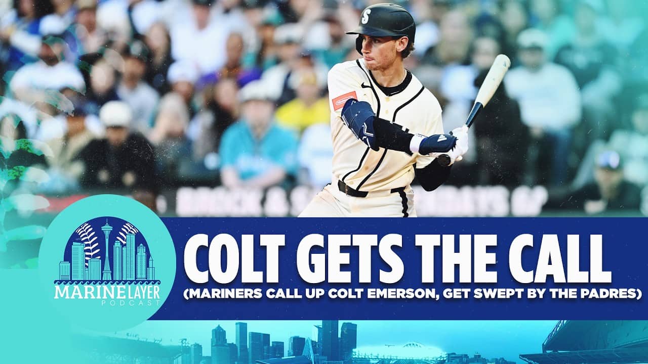 The Mariners CALL UP Top Prospect Colt Emerson + Get Swept By The Padres