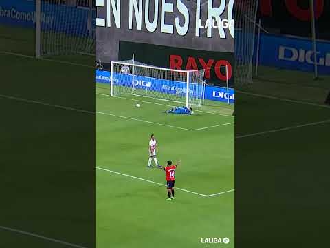 El golazo de Raúl García en el #RayoOsasuna de la 2024/25 #shorts #osasuna #laligahighlights
