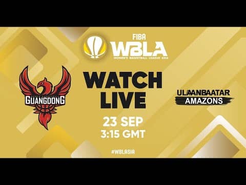 Group Phase | Dongguan New Century Club v Ulaanbaatar Amazons | Full Basketball Game | WBLA 2025