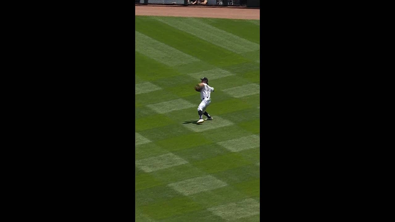 RIKUU NISHIDA! WOW! 🤯 #defense #highlights #mlb
