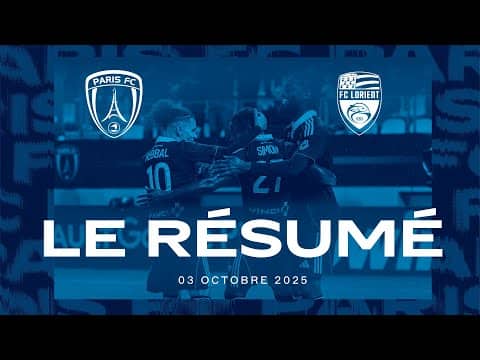 Le résumé Paris FC - FC Lorient