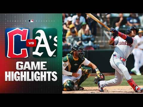 Guardians vs. Athletics Game Highlights (5/3/26) | MLB Highlights