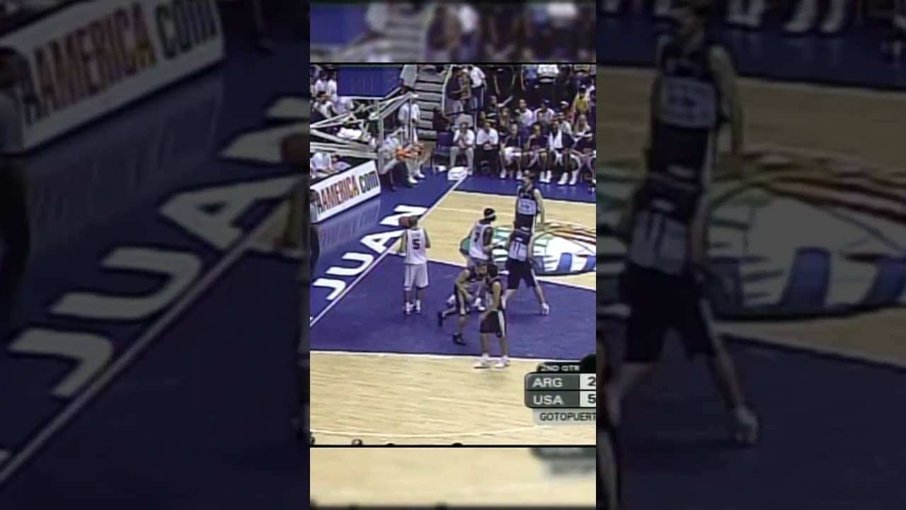 Tim Duncan made fundamentals look unstoppable 😤 #AmeriCup