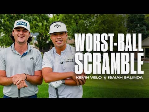 Worst-ball scramble with PGA TOUR rookies | Episode 2 | Rocket Rookies Classic