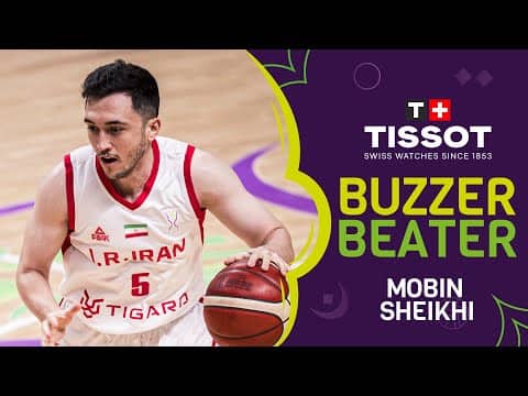Sheikhi shuts it down at the horn! | 🚨 TISSOT Buzzer Beater | IRI 🇮🇷 vs IRI 🇳🇿 | FIBA Asia Cup 2025