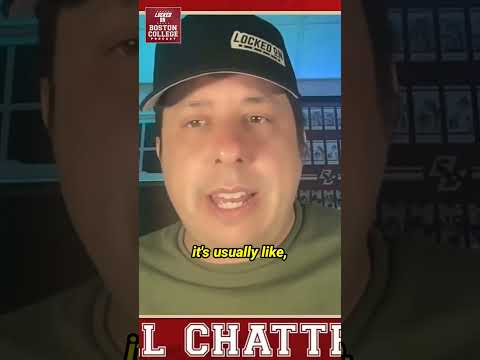 BUZZ: Luke Murray brings EXCITEMENT to Boston College #bcbasketball #lukemurray