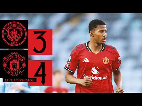 LIVE 🔴 | Man City U21s v Man Utd U21s | FULL MATCH COVERAGE