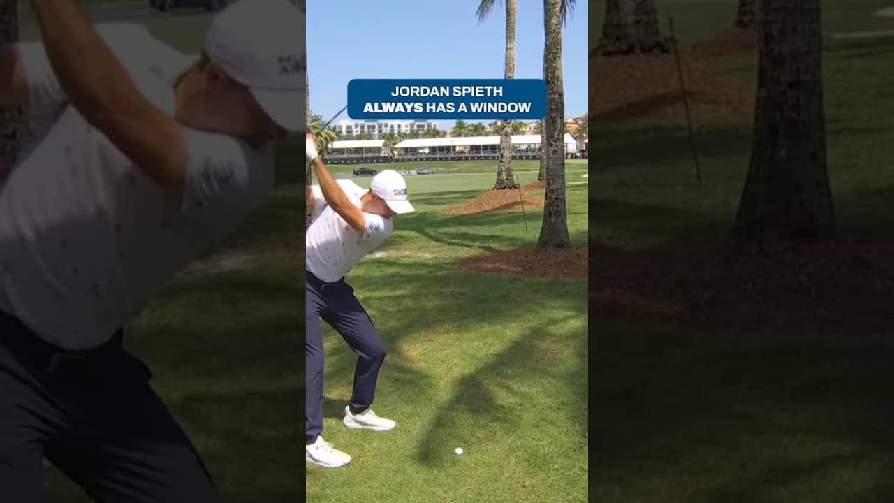 Jordan Spieth making it look EASY 👀